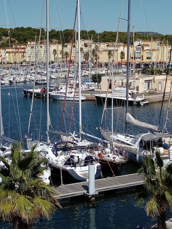 Gruissan Appartement Calme, Vue Sur Port De Plaisance -Clim, Empl.Parking Екстериор снимка